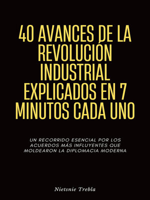 cover image of 40 Avances de la Revolución Industrial Explicados en 7 Minutos Cada Uno
